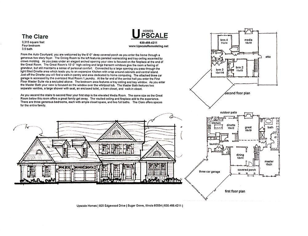 Clare Floor Plans