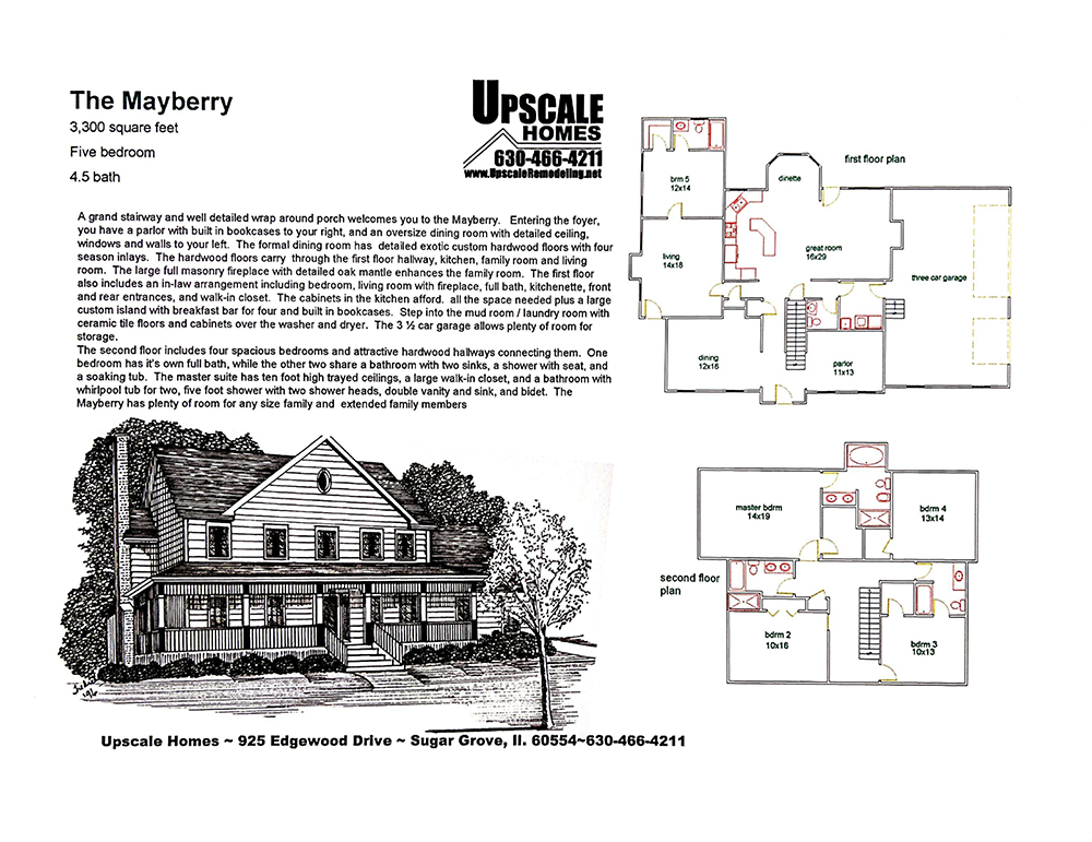 Mayberry floor plans Floor Plans