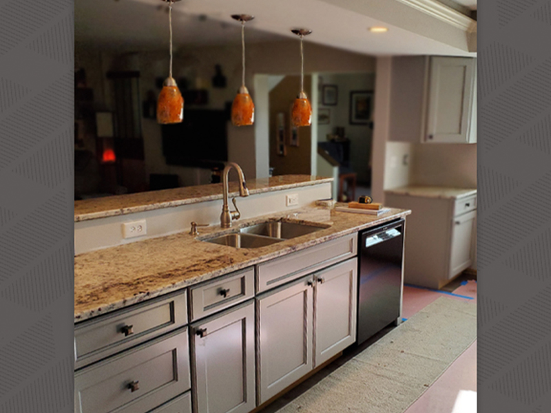 Recent kitchen remodel in Chicago, IL